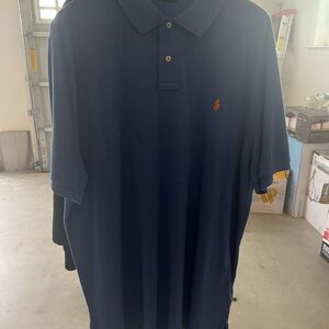 Ralph Lauren Men's Blue Polo Shirt